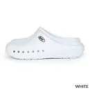Wholesale white clog with ventilation holes and slip-on design