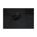 Wholesale black textured skull ring with detailed metalwork design