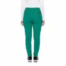 Wholesale women's green jogger pants with elastic waistband and back pockets