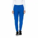 Wholesale women's royal blue scrub pants with drawstring waist and side pockets