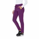 Wholesale women's purple jogger pants with drawstring waist and front pockets